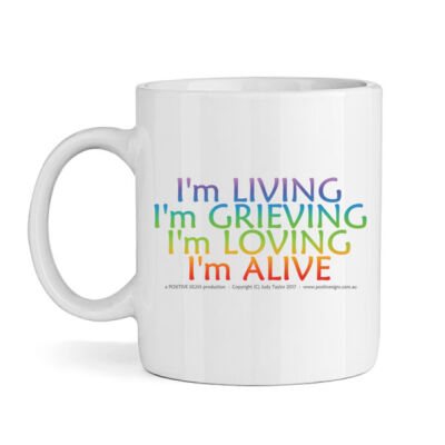 MUG I'm Living I'm Grieving 01 Thumbnail