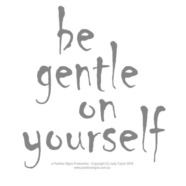 Be Gentle On Yourself 01 Thumbnail