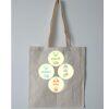 Budget Calico Tote Bag Thumbnail