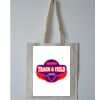 Budget Calico Tote Bag Thumbnail