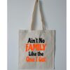 Budget Calico Tote Bag Thumbnail