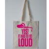 Budget Calico Tote Bag Thumbnail